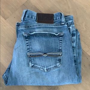 Men’s Lucky Brand Dungarees Medium Wash Jeans 34 R